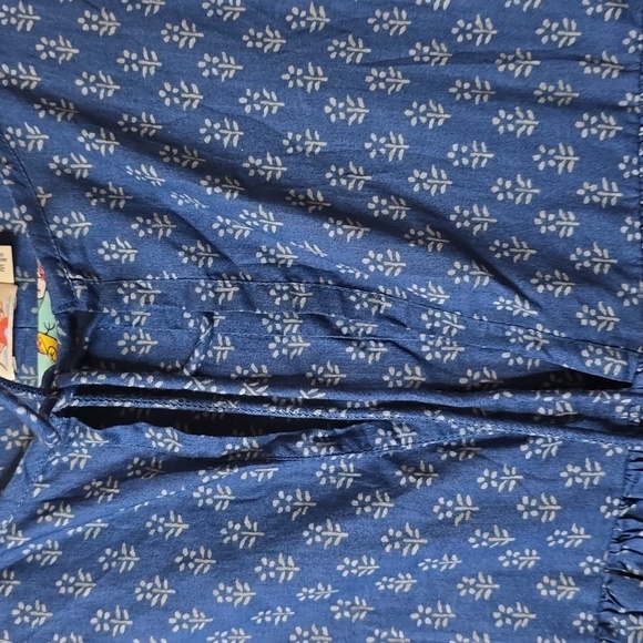 Faherty Lyla Floral Organic Cotton Cottagecore Midi Dress - Picture 5 of 10